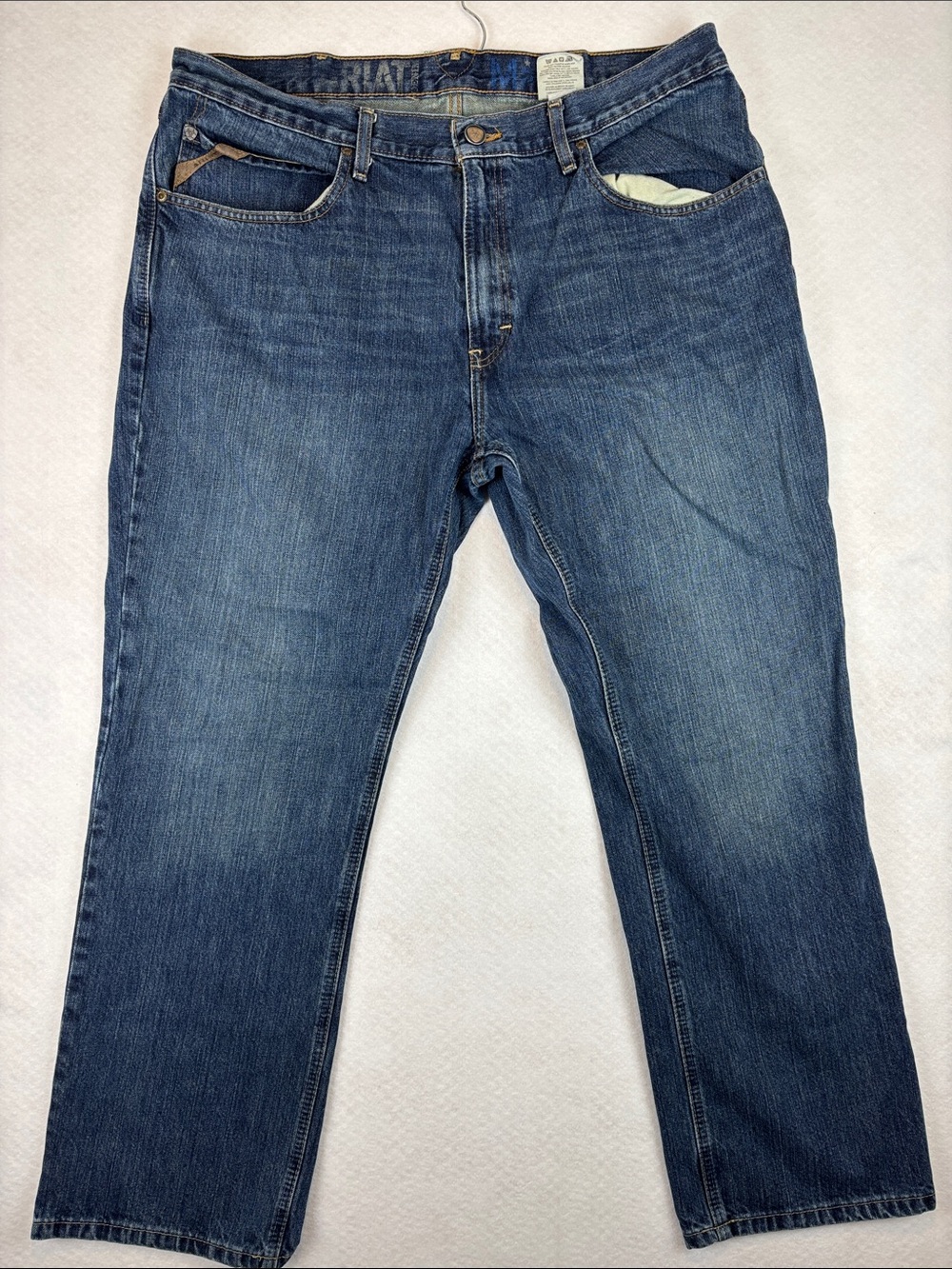 Ariat M4 Boot Cut Jeans Men’s 38x30 Medium Wash Western Cowboy Denim